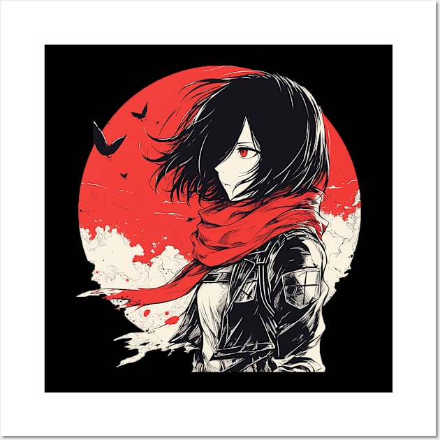 mikasa Wall Art by StevenBag